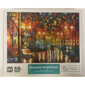 New Romantic Street Scene 1000 Piece Puzzle 700mm x 500mm